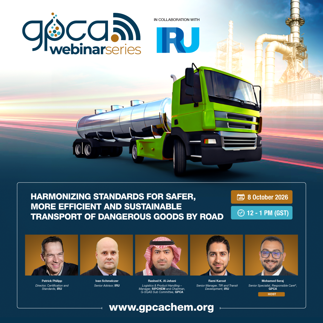 GPCA-IRU webinar on ADR adoption, 8 October 2026